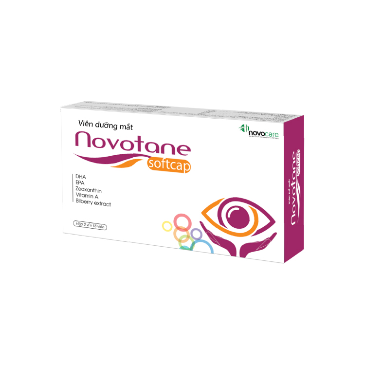Viên dưỡng mắt Novotane softcap