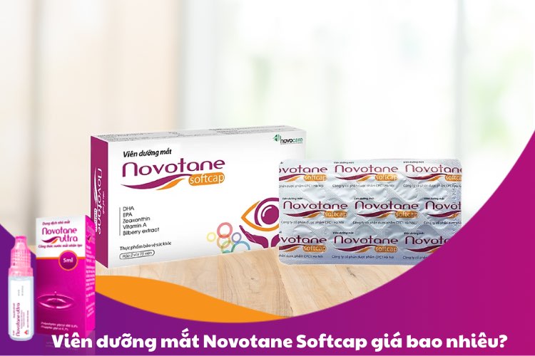 Viên dưỡng mắt Novotane Softcap